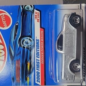 Dodge Power Wagon Hot Wheels 2000 First Editions Silver Truck